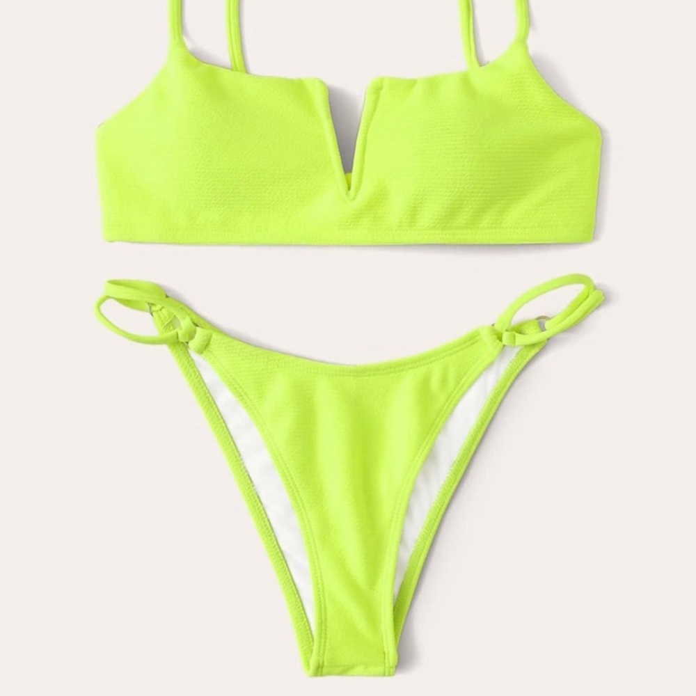 Two piece bathing suit!